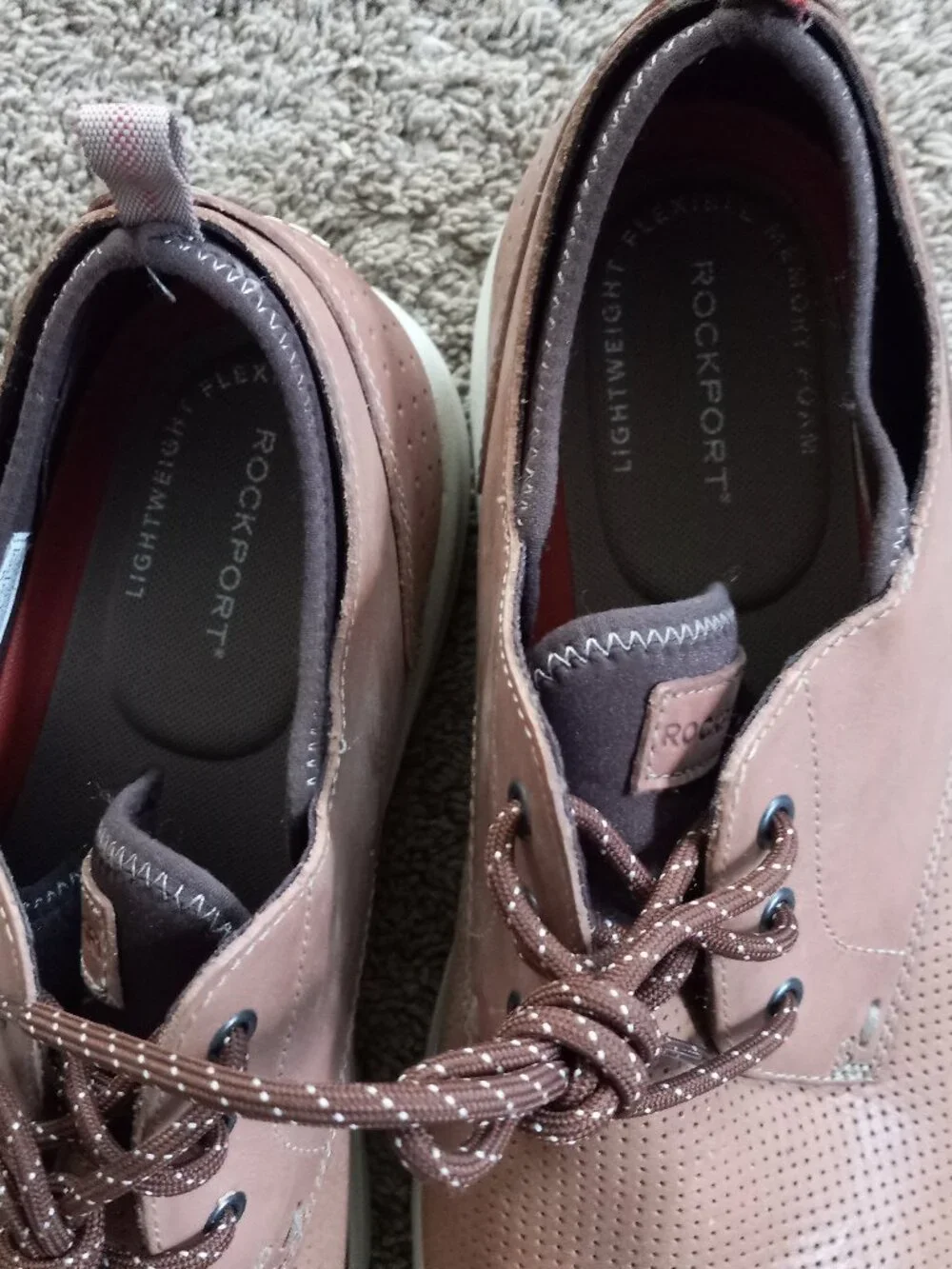 Rockport Mens Tan Havane 11M